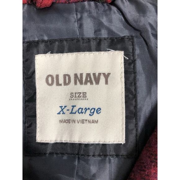 Old Navy Pea Coat XL Pocket Long Sleeve Full Double Breasted Pocket Bella Swan - Picture 5 of 8